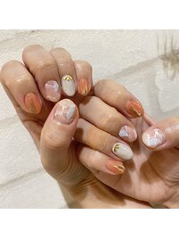 大理石ネイル