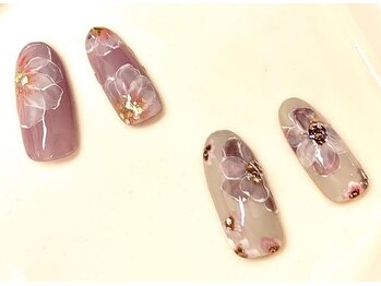 フラワーネイル