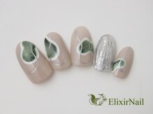 エリクサーネイル 池袋(Elixir Nail)/定額b カジュアル/クーポン使用
