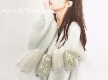 アグニークリッシェ(Agunik Riche)/【押し花ネイル】