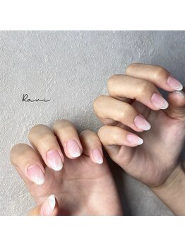 ネイルアンドアイラッシュ ラビ(Nail&Eyelash Ravi)/透け感クロスフレンチ