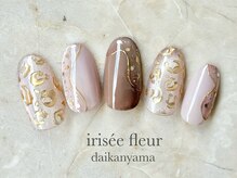イリゼフルール 代官山店(irisee fleur)/マグネット☆ミラーヒョウ柄