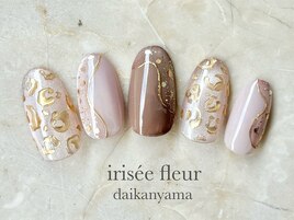 マグネット☆ミラーヒョウ柄
