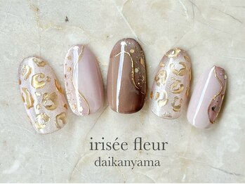 イリゼフルール 代官山店(irisee fleur)/マグネット☆ミラーヒョウ柄