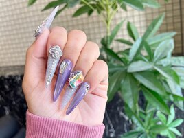 ★ロングパープルマグネット★