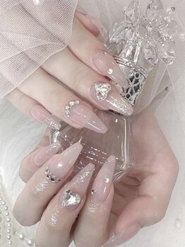 ユナ(YUNA)の写真/大切なご予定前に＊持ち込みOKなので、あなたの思い通りのデザインを実現！人気のワンホン・韓国ネイルも◎