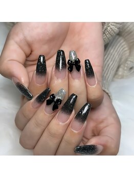 リンネイル 新大久保店(Rin Nail)/長さ出し 付け放題 持ち込み