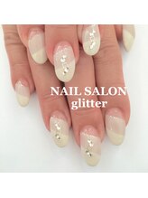 ネイルサロン グリッター(NAIL SALON glitter)/【スカルプ+ジェルアート】
