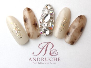 アンドルーチェ なんばパークス店(ANDRUCHE)/ビジューネイル