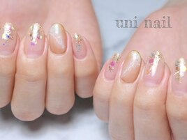 天然石風ネイル