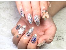 ローズクォーツ(Rose Quartz)/2本埋めつくしコース¥6,700