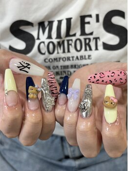 ペティアン(Petillant)の写真/【持ち込みOK◎60min/90min design】イベント・ブライダルネイルのご予約も受付中！あなたの理想の指先に♪