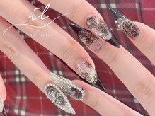 イル 神戸店/レースネイル×フレンチ