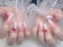 リンネイル 新大久保店(Rin Nail)/#待ち込みデザインOK　#付け放題