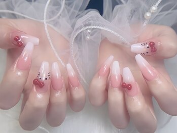 リンネイル 新大久保店(Rin Nail)/#待ち込みデザインOK　#付け放題