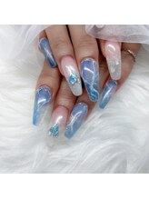 フリーネイル 天六店(free nail)/10本長さ出し+10本アート