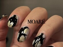 モアレネイル(moare' nail)/ハンド/持ち込み90分アート¥8000