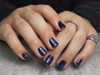 オムネイル 渋谷(HOMME NAIL)/マグネットネイル ¥6.600