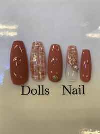 ツイードネイル