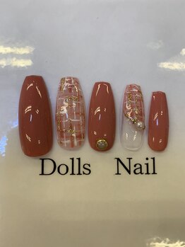 トータルビューティーサロン ドールズ(total beauty salon Dolls)/ツイードネイル