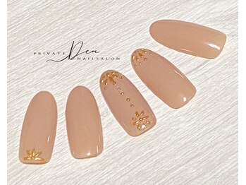 ネイルサロン ディア(Dea)/シンプルニュアンスネイル7700円