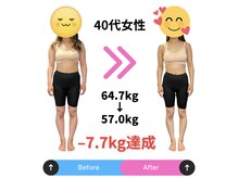 アルソワート(ALSOWORT)/40代前半女性　-7.7kg達成