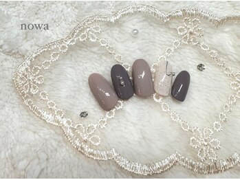 ノワ(nowa)/【デザインサンプル】大人ネイル