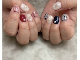 ツイードネイル