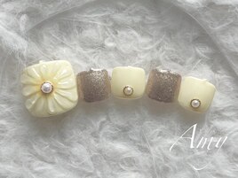 FOOTフラワーネイル