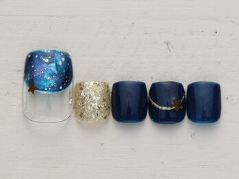 ノーネイル 大宮(NO NAIL)/ギャラクシーフレンチ ￥4990