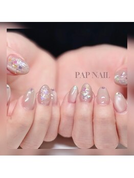 パップネイル(PAP NAIL)/ワンカラー×ホログラム