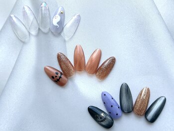 ハロウィンネイル