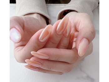 ファースト 姪浜店(FIRST)/オーロラミラーネイル