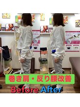 ヒデ整体院(Hide整体院)/猫背矯正骨盤矯正B/A肩こり腰痛