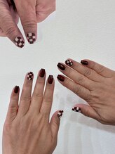 エスティネイルアートサロン(St.Nail Art Salon)/チェックネイル