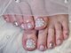 エスフィーネイルサロン リシェル(Esfy nailsalon Richer)の写真/デザインフットやりたい方★【フリーアート2本¥9800/10本¥10800】視線が集まる自分好みのフットネイル♪
