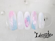 レオニー(Leonie)/梅雨色オーロラネイル