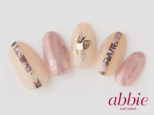 ネイルサロンアビー 北千住店(abbie)/パイソン×チェーン　￥11968