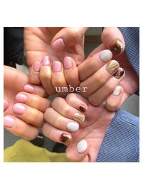 ワンカラー×シンプルニュアンス