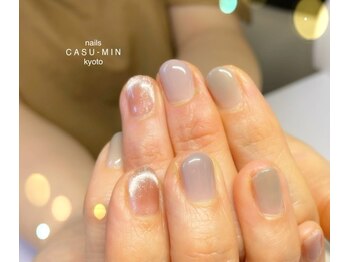 ネイルズ カスミン(nails CASU-MIN)/ナチュラルにワンカラー