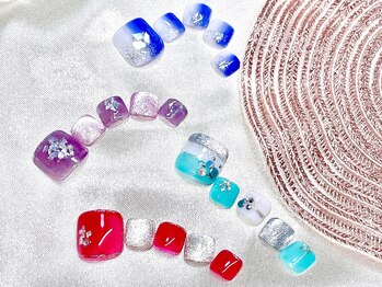 ラピス(Lapis)/フットネイル サマー♪