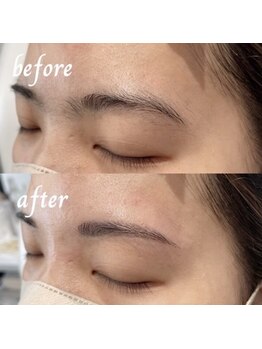 アイブロウドット 岐阜店(iBROW.)/美眉スタイリング☆befor⇒after