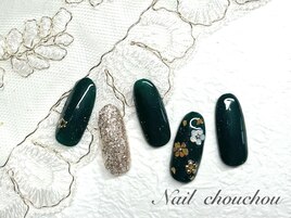 押し花ネイル☆8300円