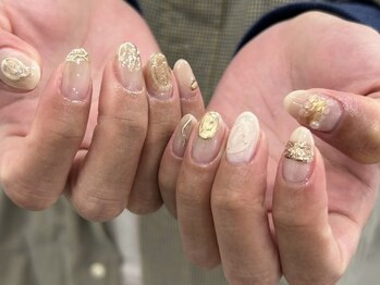 【miyu】ニュアンスネイル