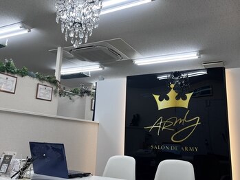 サロン ド アーミー(SALON DE ARMY)の写真/今泉にある【Beauty salon ilcosmo33】のメンズ2号店！全身脱毛（顔込み）のお得なクーポンをご用意◎
