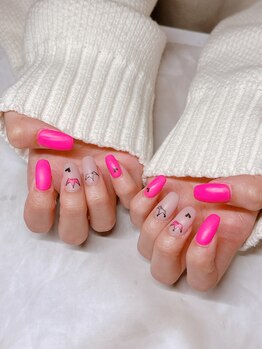 ビューティサロン チル(beauty salon chill)/蛍光カラーマットネイル