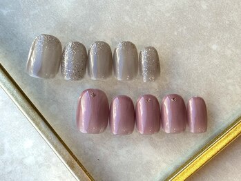 アメリアンドカシェット(Amelie&Cachette)/season nail -simple-