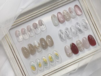 サラ 千種吹上店(Sara)の写真/【定額4700円～】アートが好きな方にぴったりなコース！毎月変わる豊富な定額メニュー♪流行デザイン多数