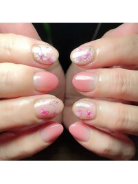 フラワーネイル
