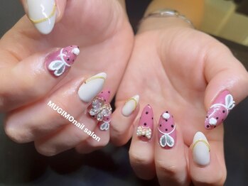 ムギモ(MUGIMO)/うさぎ　ドット　11,200円